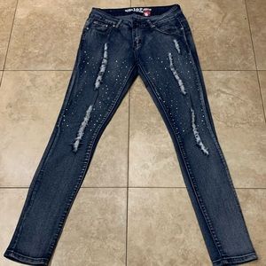 Biker babe jeans sz 7